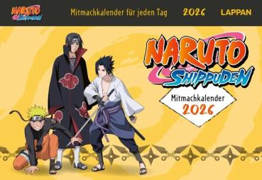 Naruto Mitmachkalender 2026