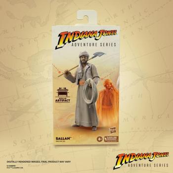 Preview: Indiana Jones Adventure Series Actionfigur Sallah (Jäger des verlorenen Schatzes) 15 cm