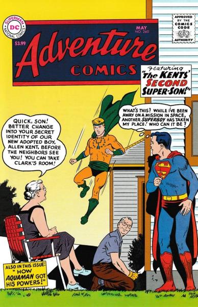 Adventure Comics Vol. 1 260 2024 Facsimile A [Origin Silver Age Aquaman]