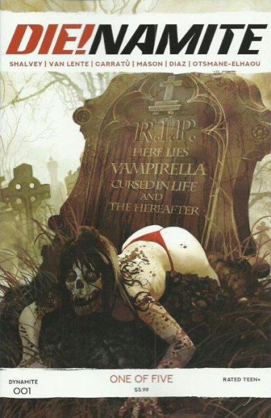 Die!Namite 001 Arthur Suydam Variant B