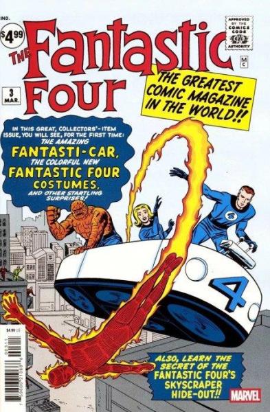 Fantastic Four Vol. 1 003 Facsimile Variant 2025
