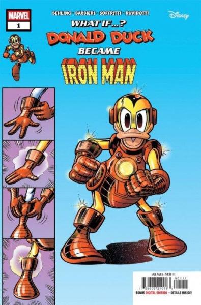 Marvel & Disney: What If...? Donald Duck Became Iron Man 001