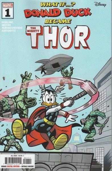 Marvel & Disney: What If...? Donald Duck Became Thor 001