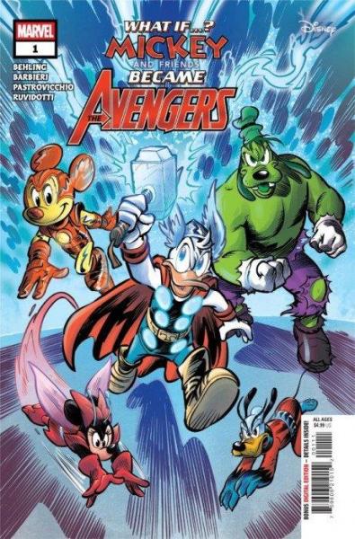 Marvel & Disney: What If...? Mickey and Friends Became The Avengers 001