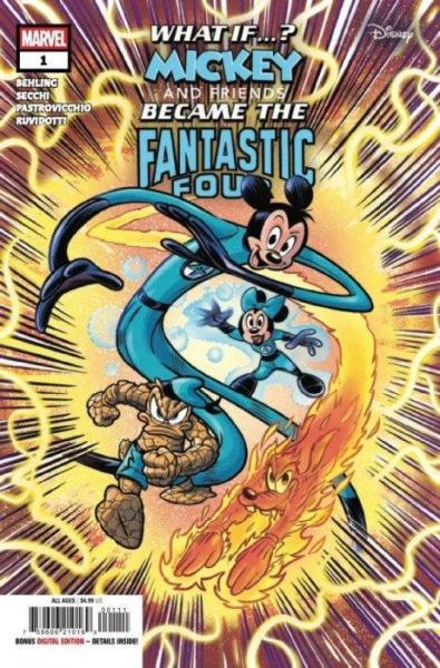 Marvel & Disney: What If...? Mickey and Friends Became The Fantastic Four 001