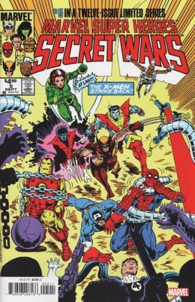 Marvel Super Heroes: Secret Wars 005 Facsimile A