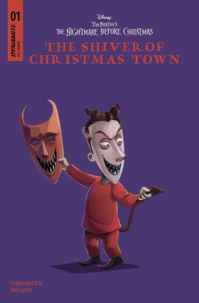 Tim Burton's The Nightmare Before Christmas: The Shiver of Christmas Town 001 Disney Libr. Variant D