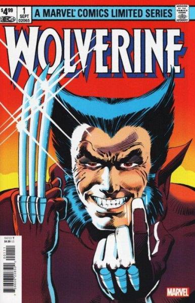 Wolverine Vol. 1 001 2nd Print Facsimile A
