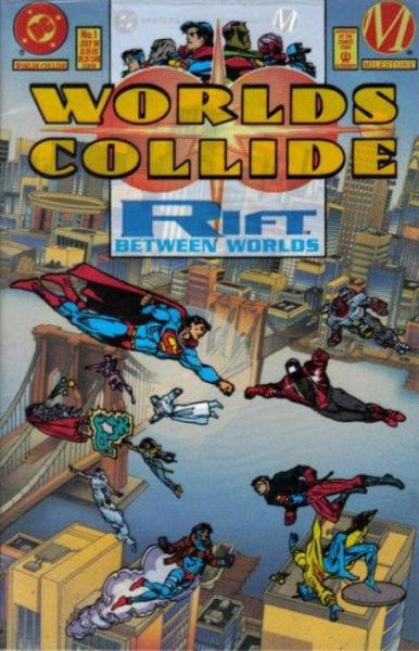 Worlds Collide 001 Collectors Edition Variant C [polybagged w/ Vinyl Clings
