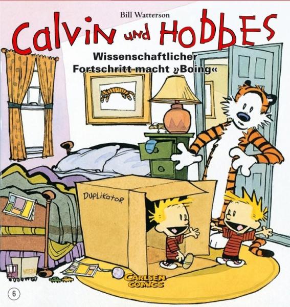 Calvin und Hobbes 06: Wissenschaftlicher Fortschritt macht "Boing"