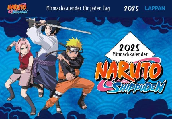 Naruto Mitmachkalender 2025